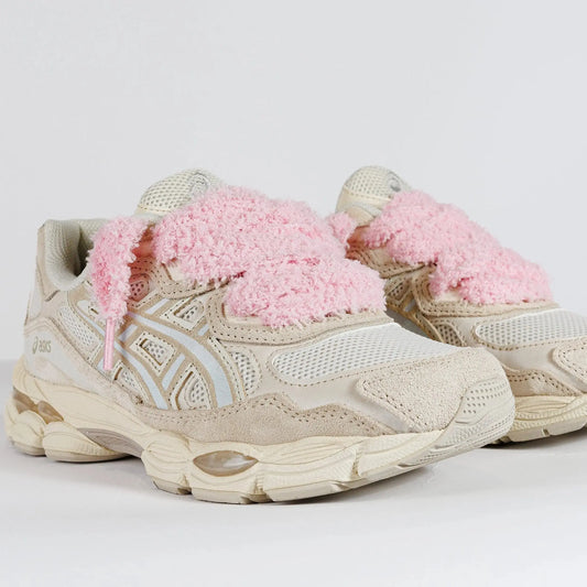 Lacets fluffy rose My Store