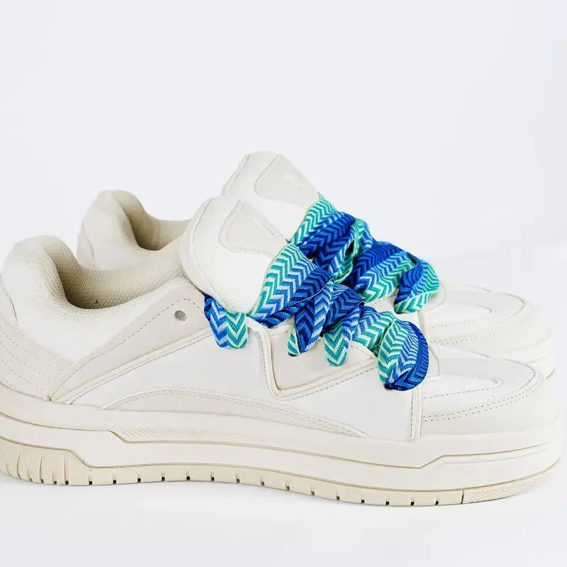 Lanvin lacet bleu